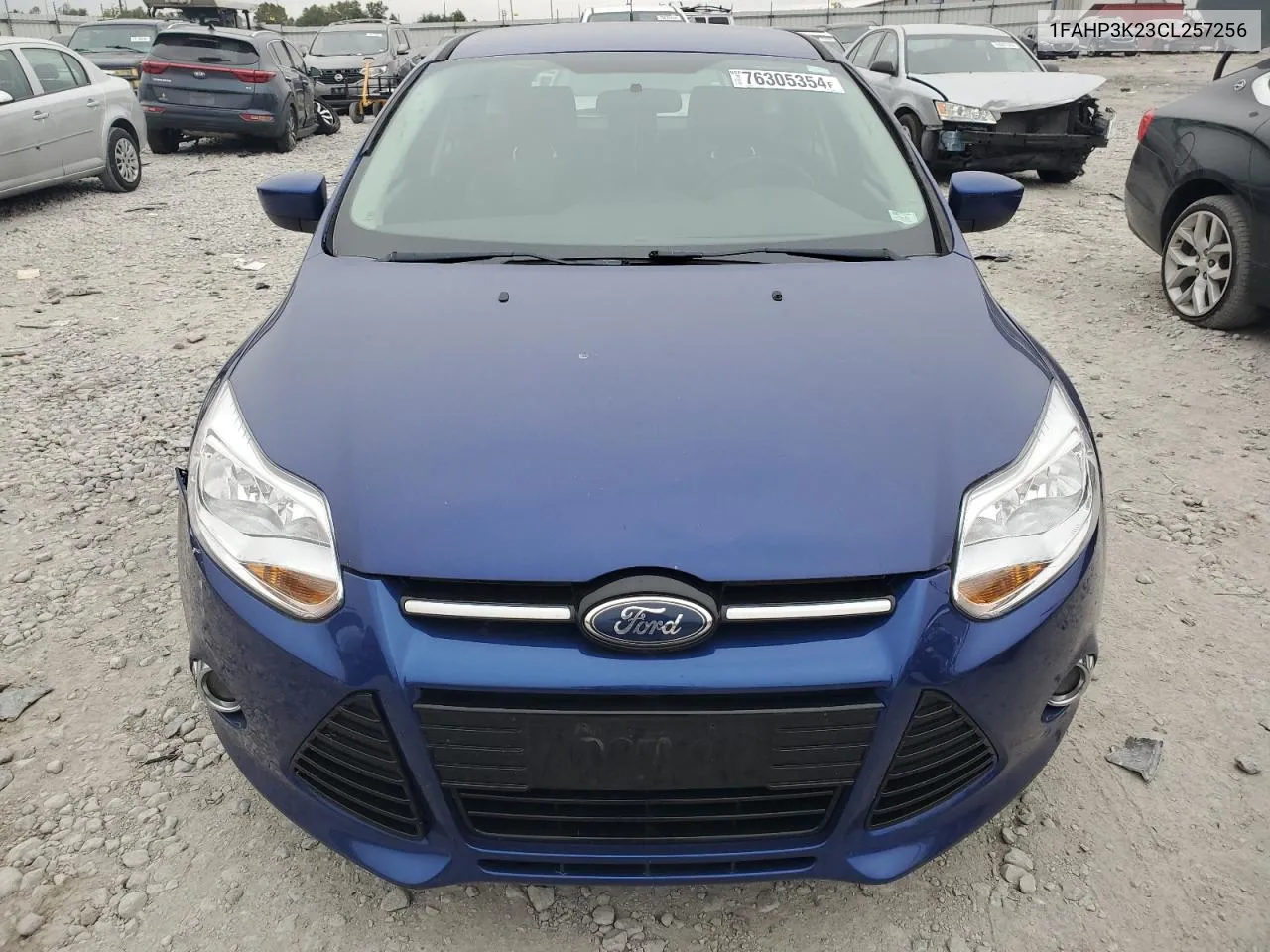 2012 Ford Focus Se VIN: 1FAHP3K23CL257256 Lot: 76305354