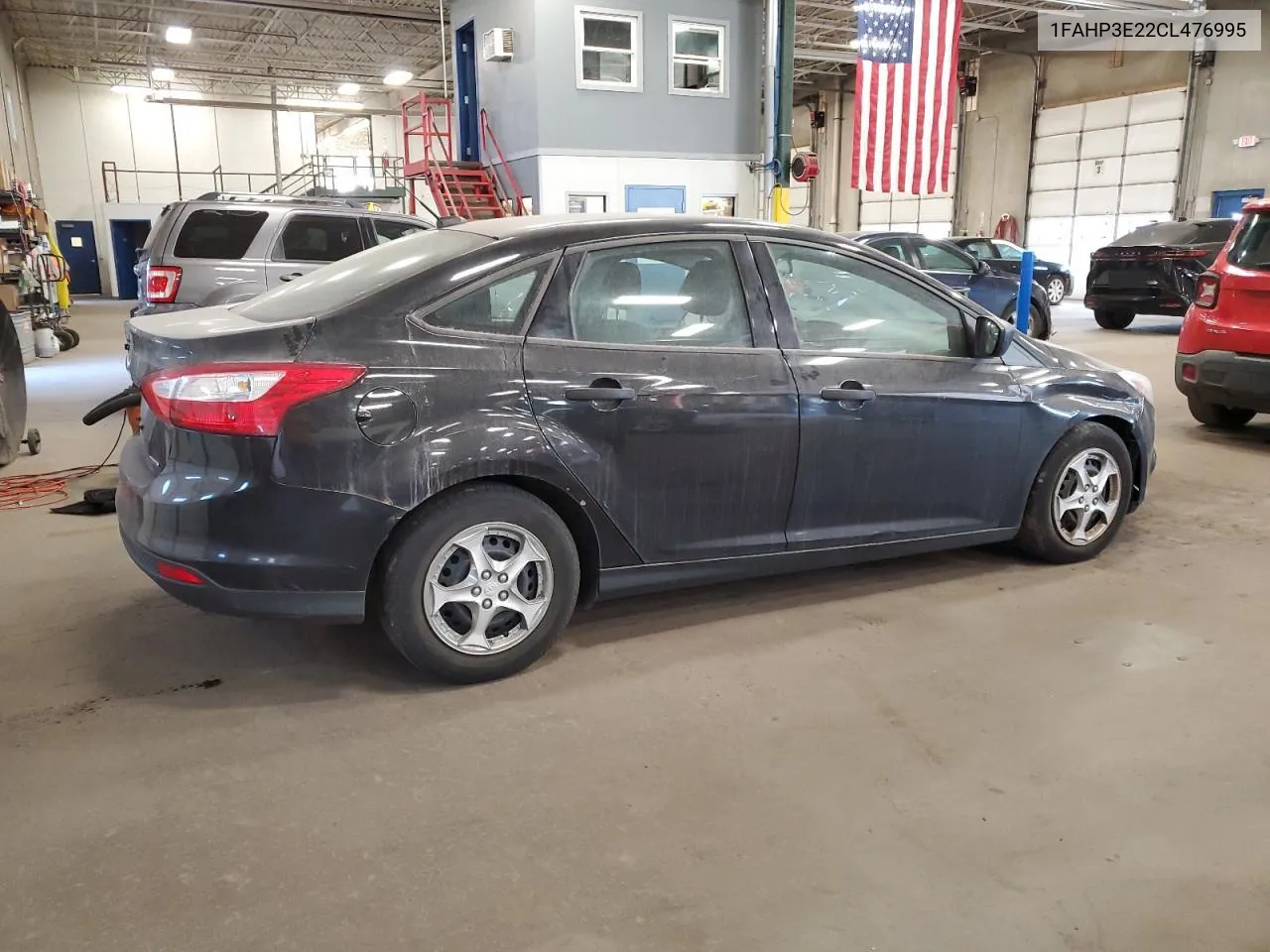 2012 Ford Focus S VIN: 1FAHP3E22CL476995 Lot: 76319674