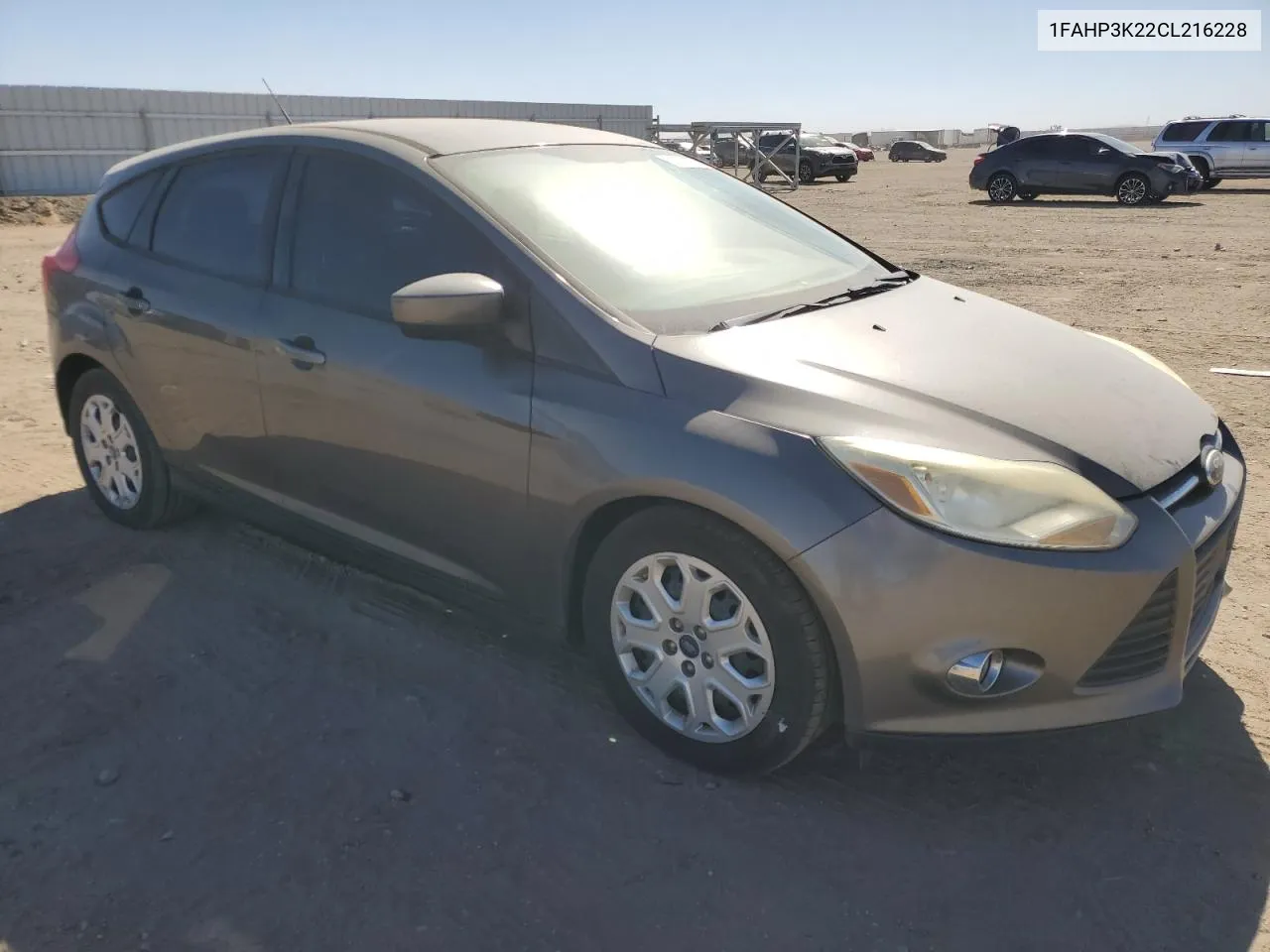 2012 Ford Focus Se VIN: 1FAHP3K22CL216228 Lot: 76371304