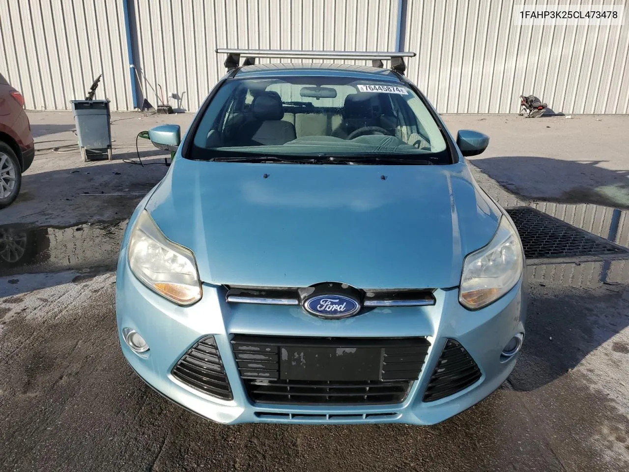 2012 Ford Focus Se VIN: 1FAHP3K25CL473478 Lot: 76445874