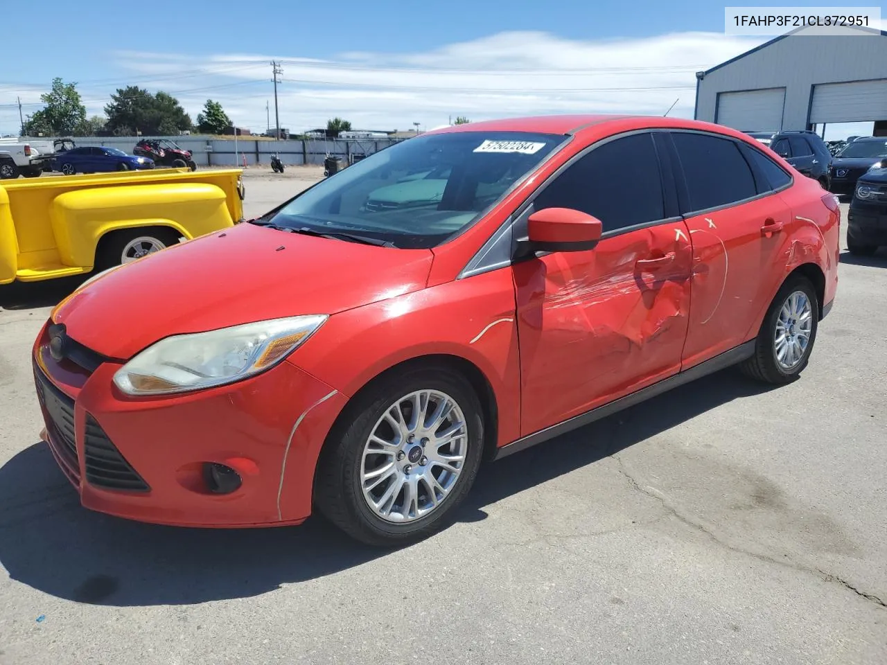 1FAHP3F21CL372951 2012 Ford Focus Se