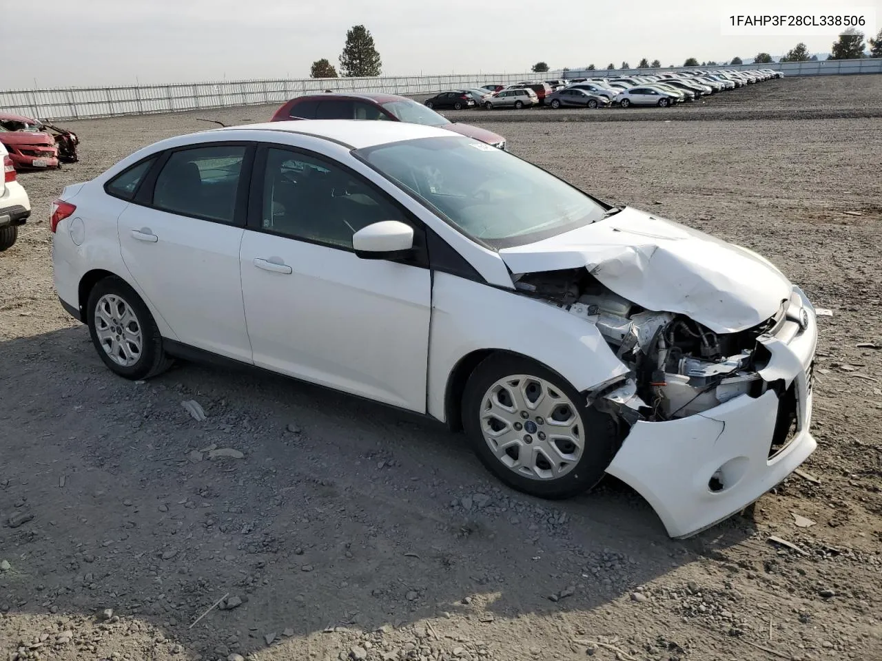 2012 Ford Focus Se VIN: 1FAHP3F28CL338506 Lot: 76549174