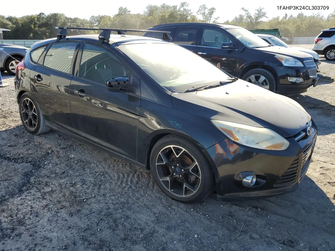 2012 Ford Focus Se VIN: 1FAHP3K24CL303709 Lot: 76563694