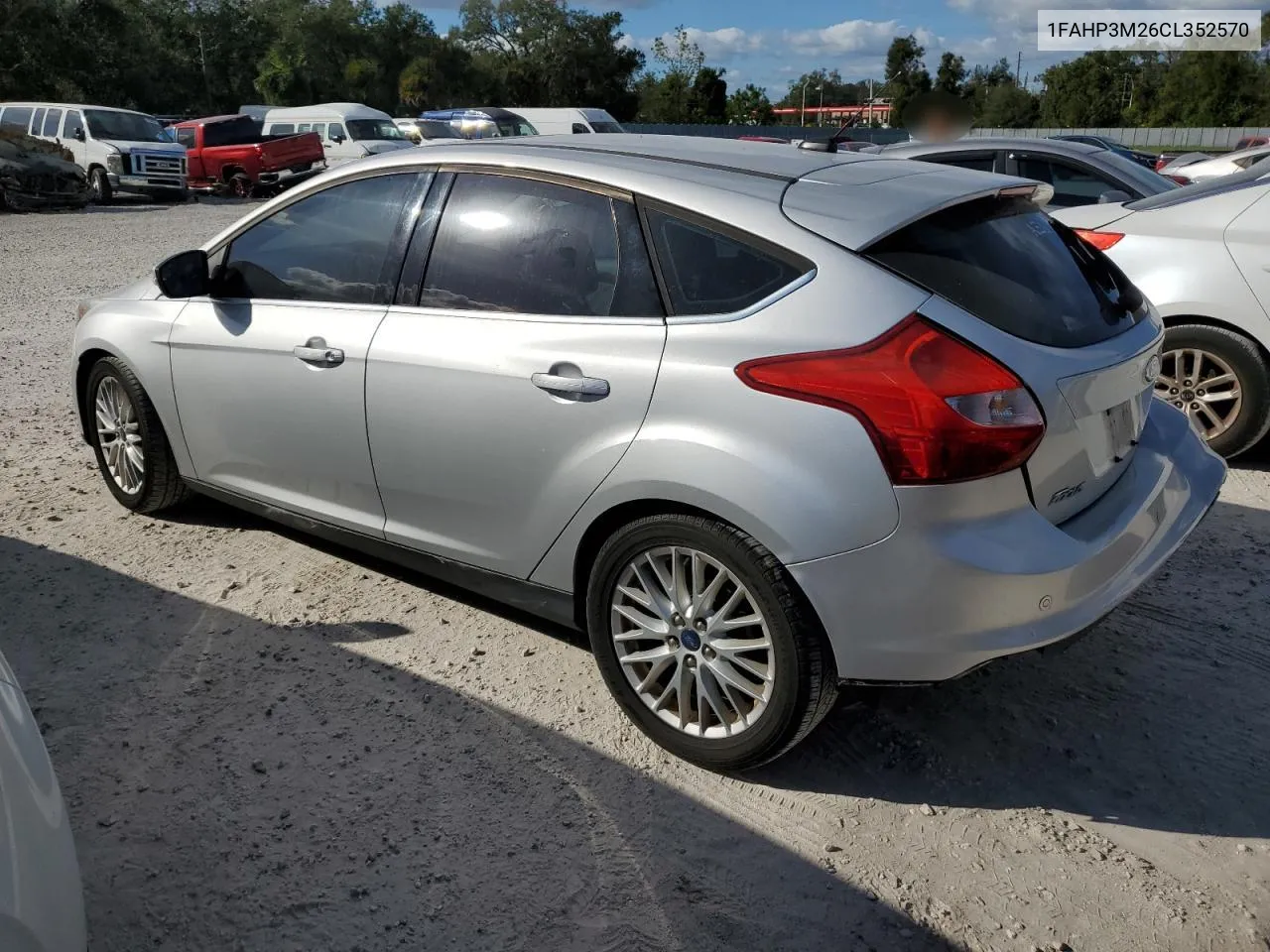 2012 Ford Focus Sel VIN: 1FAHP3M26CL352570 Lot: 76569114