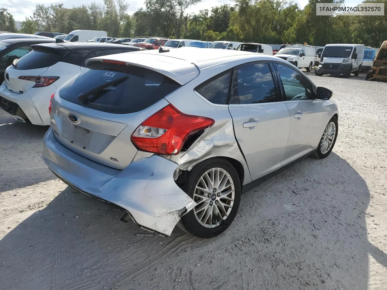 2012 Ford Focus Sel VIN: 1FAHP3M26CL352570 Lot: 76569114