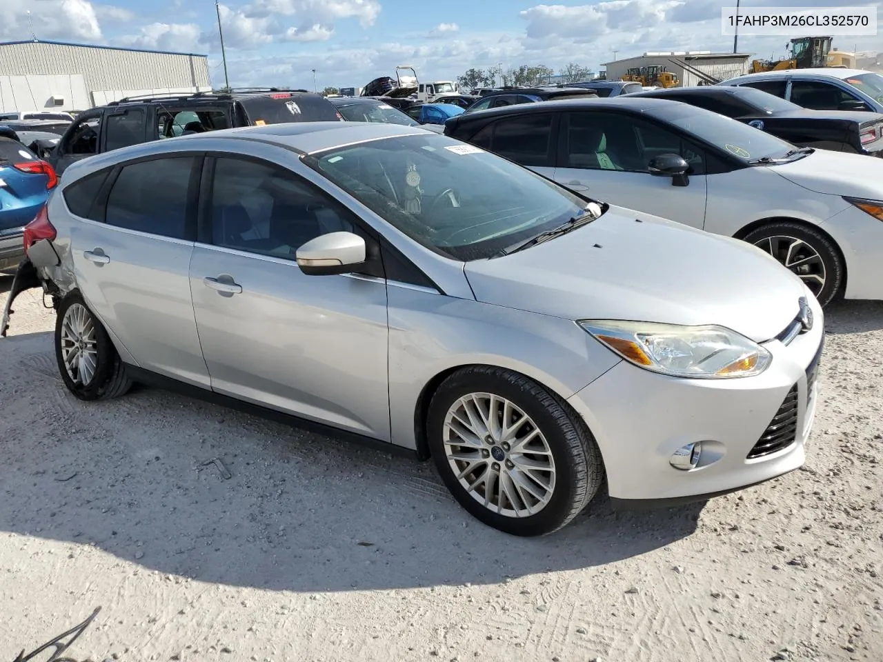 2012 Ford Focus Sel VIN: 1FAHP3M26CL352570 Lot: 76569114