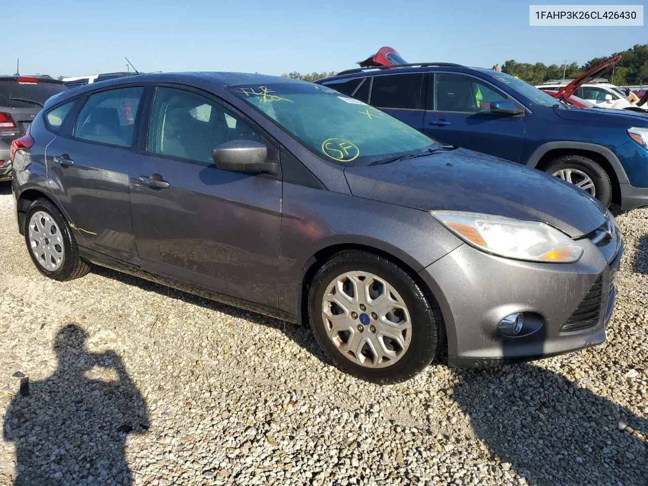 2012 Ford Focus Se VIN: 1FAHP3K26CL426430 Lot: 76626204