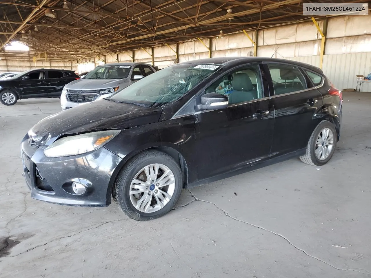 2012 Ford Focus Sel VIN: 1FAHP3M26CL461224 Lot: 76790844