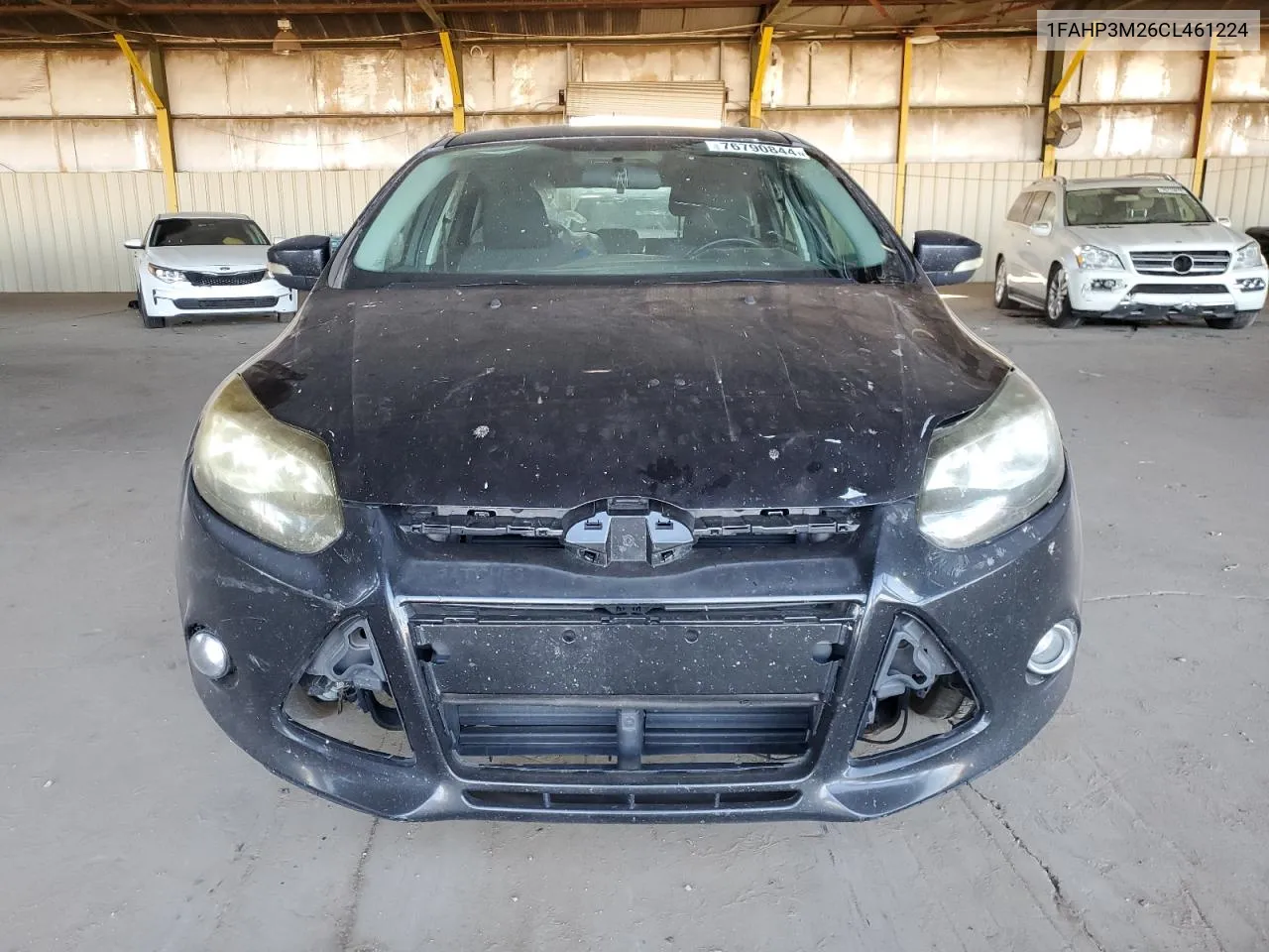 2012 Ford Focus Sel VIN: 1FAHP3M26CL461224 Lot: 76790844