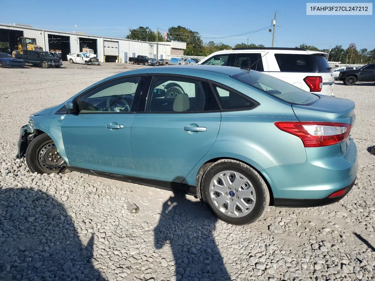 2012 Ford Focus Se VIN: 1FAHP3F27CL247212 Lot: 76797874