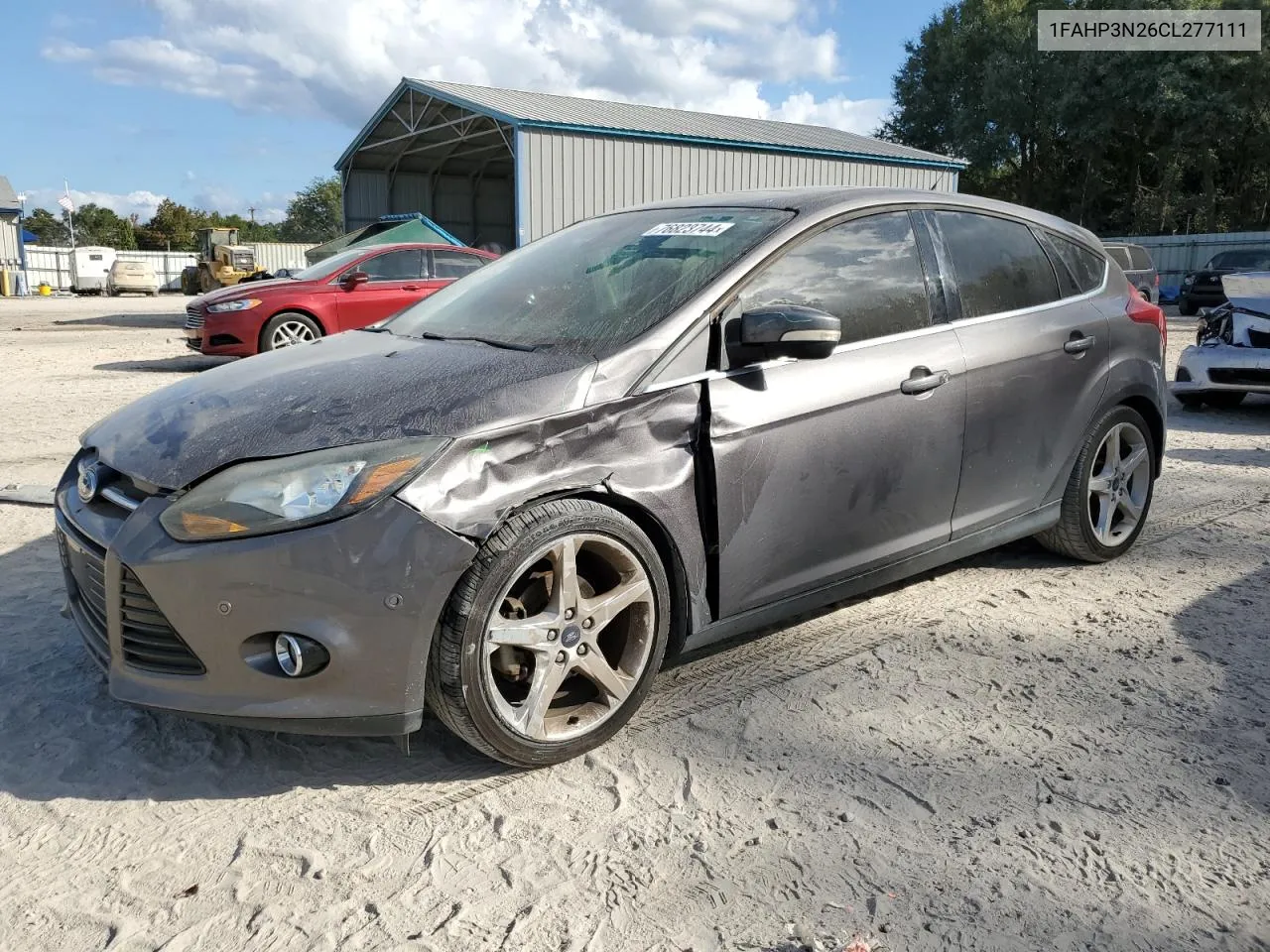 1FAHP3N26CL277111 2012 Ford Focus Titanium