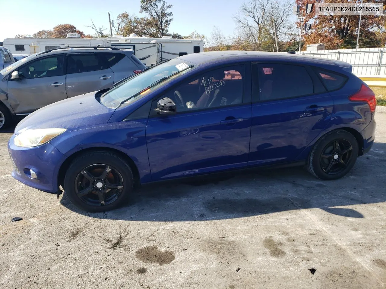 2012 Ford Focus Se VIN: 1FAHP3K24CL215565 Lot: 76931124