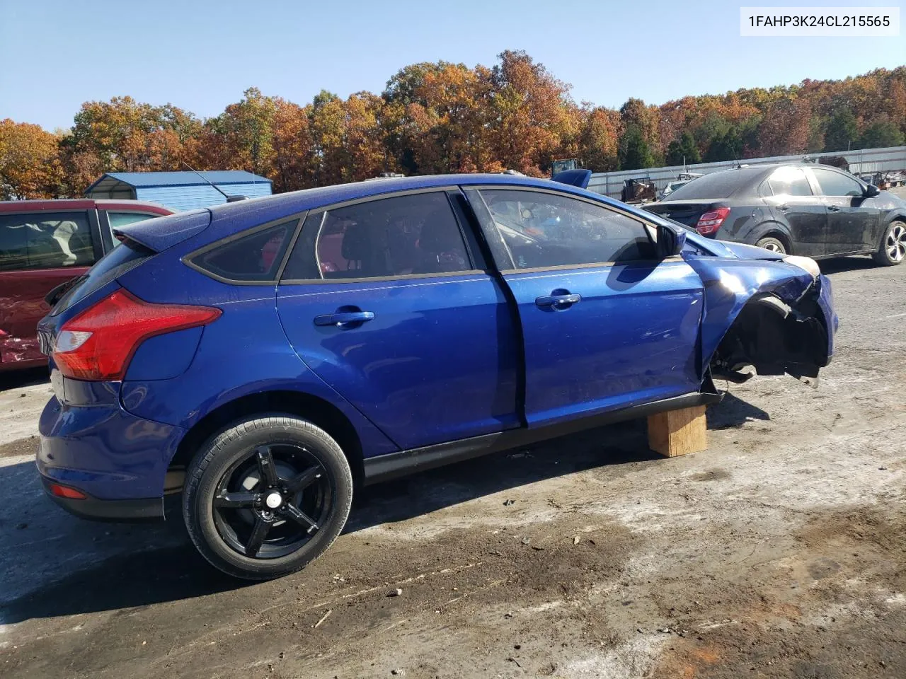 2012 Ford Focus Se VIN: 1FAHP3K24CL215565 Lot: 76931124