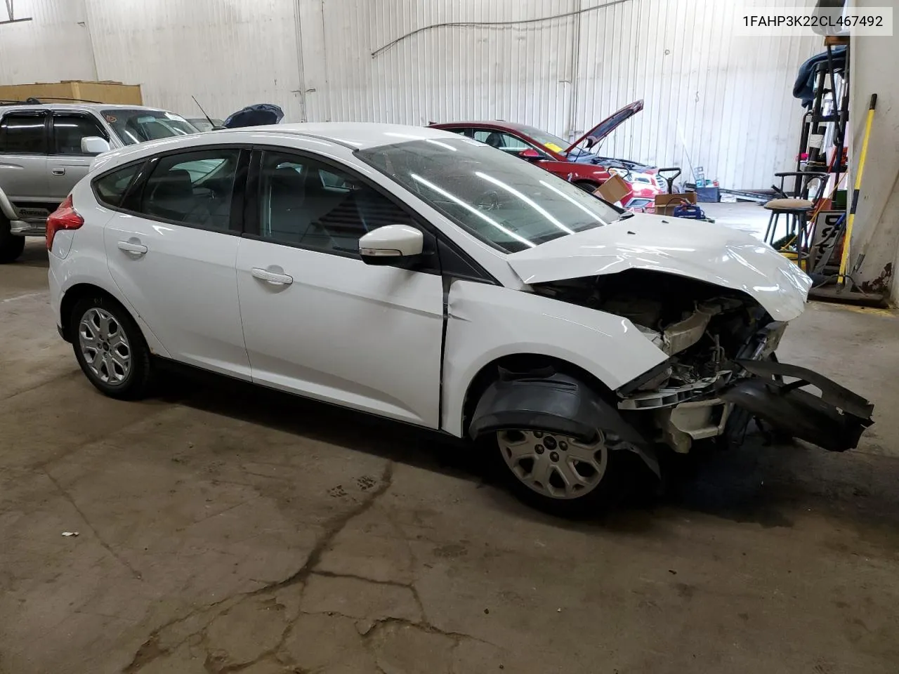 2012 Ford Focus Se VIN: 1FAHP3K22CL467492 Lot: 76972834