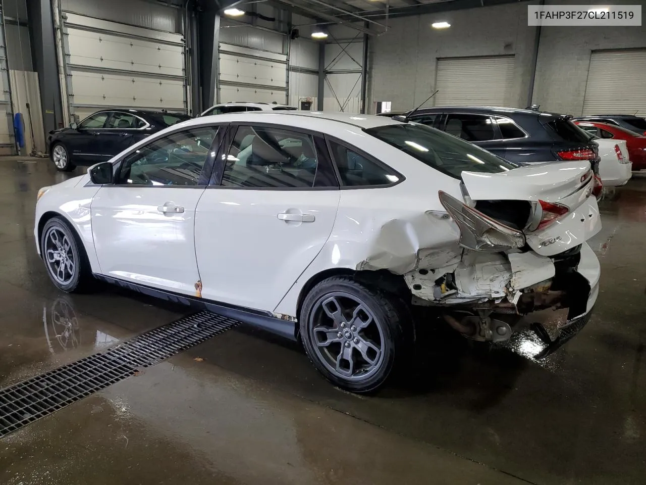 2012 Ford Focus Se VIN: 1FAHP3F27CL211519 Lot: 76976484