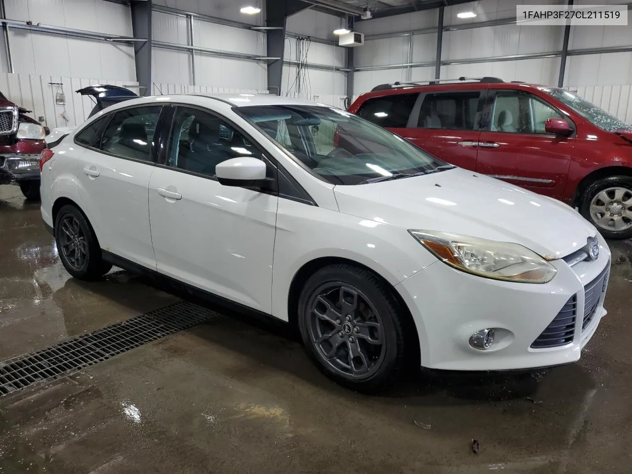 2012 Ford Focus Se VIN: 1FAHP3F27CL211519 Lot: 76976484