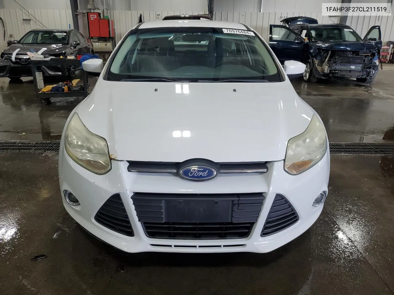 2012 Ford Focus Se VIN: 1FAHP3F27CL211519 Lot: 76976484