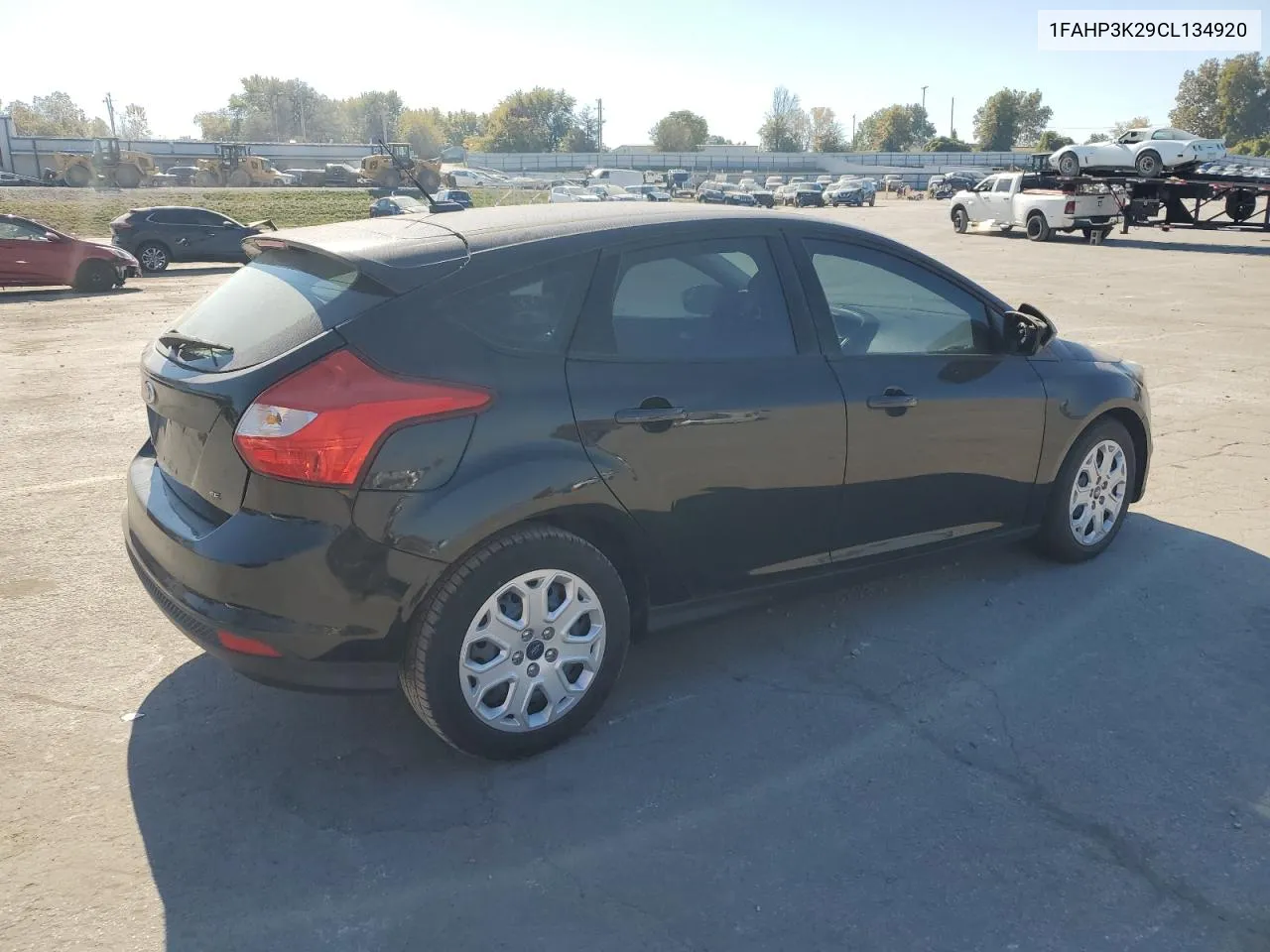 2012 Ford Focus Se VIN: 1FAHP3K29CL134920 Lot: 77038314