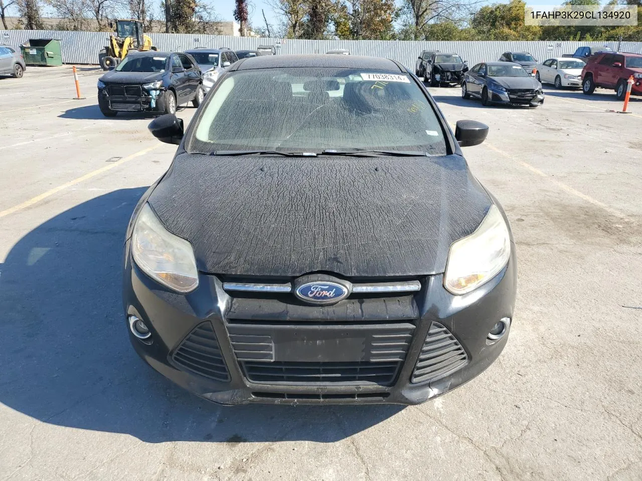 2012 Ford Focus Se VIN: 1FAHP3K29CL134920 Lot: 77038314