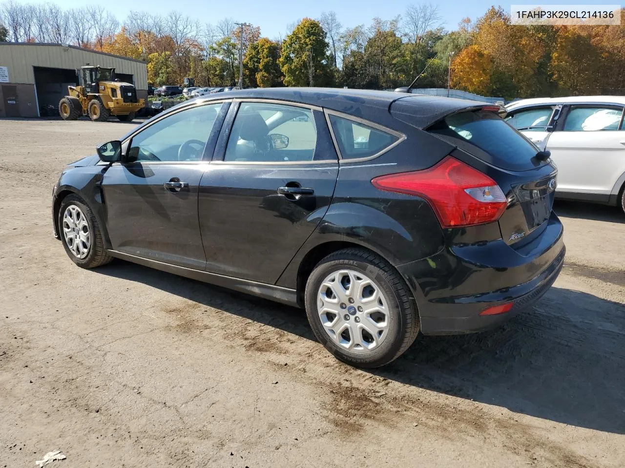 2012 Ford Focus Se VIN: 1FAHP3K29CL214136 Lot: 77067914