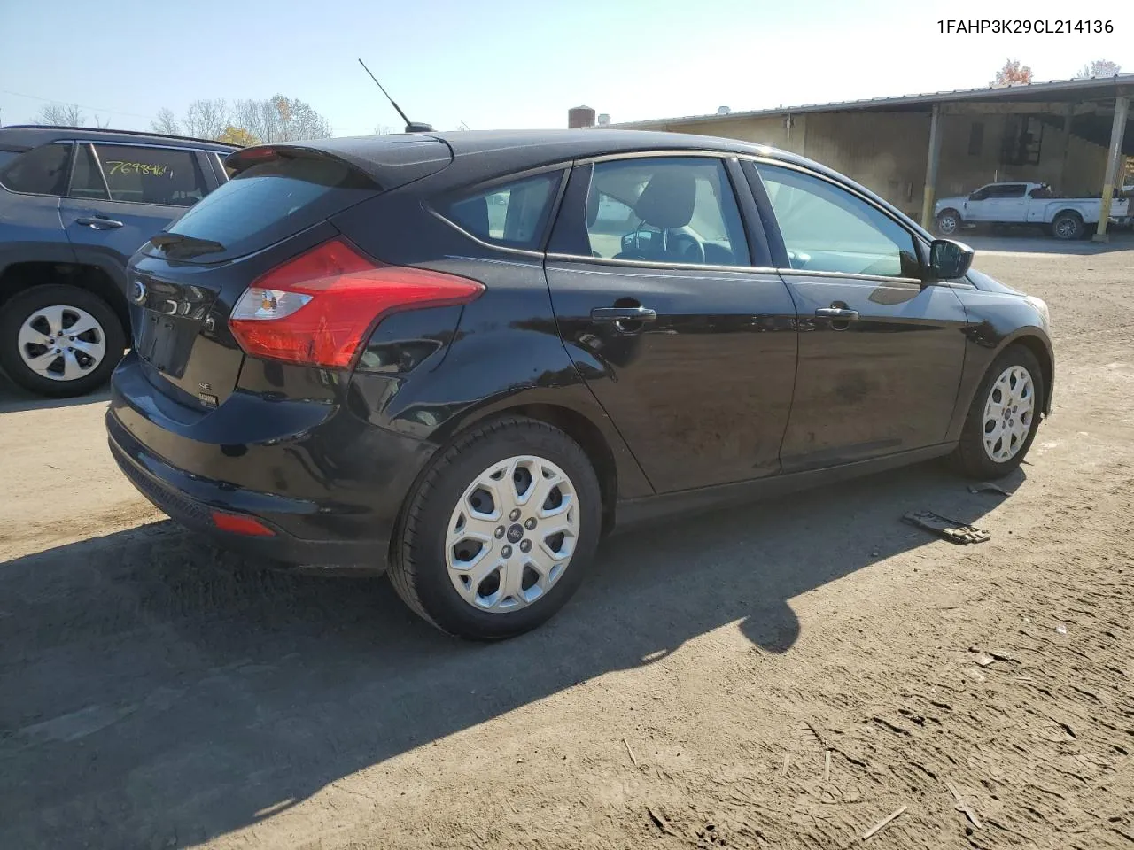 2012 Ford Focus Se VIN: 1FAHP3K29CL214136 Lot: 77067914