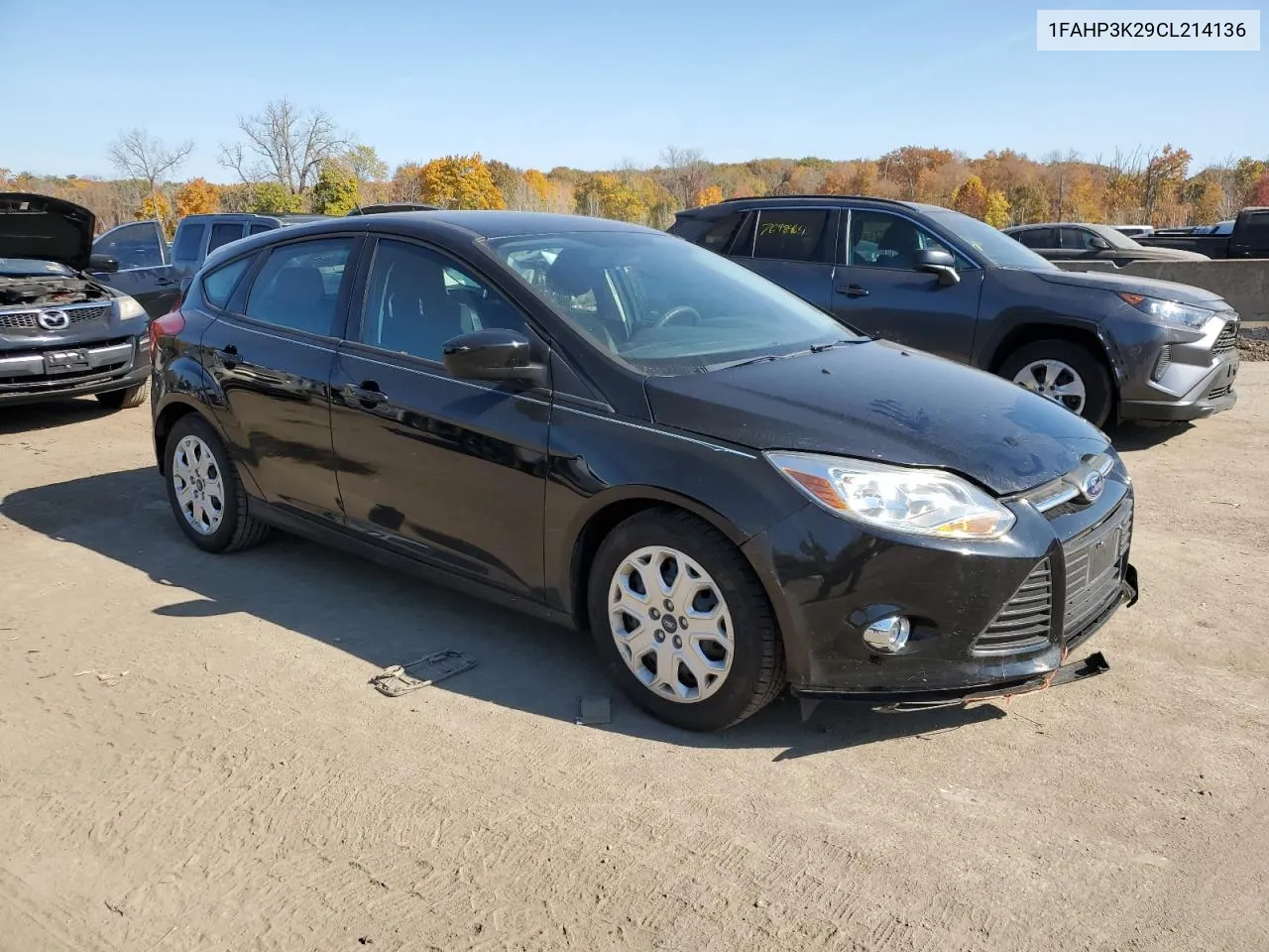 2012 Ford Focus Se VIN: 1FAHP3K29CL214136 Lot: 77067914