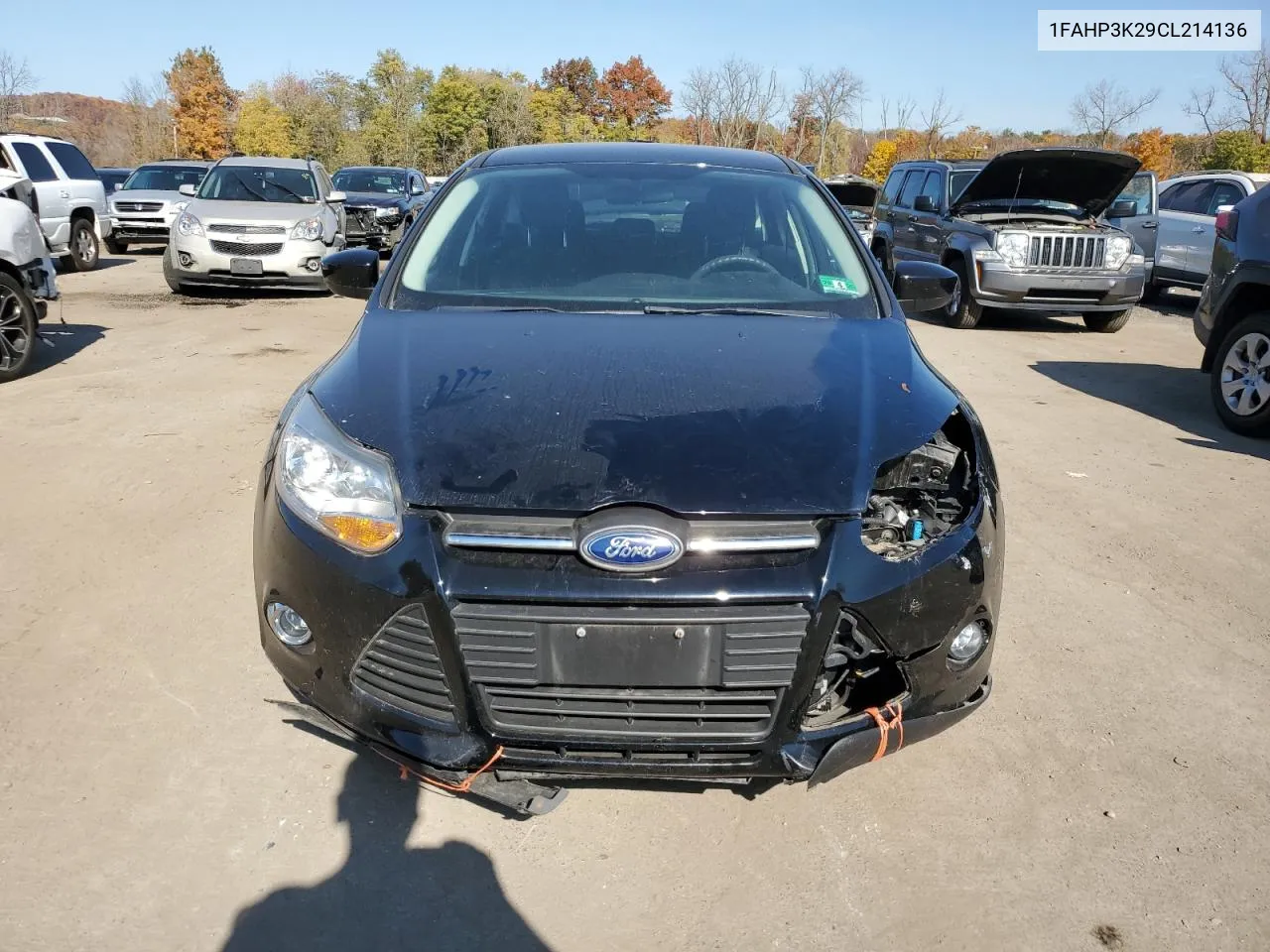 2012 Ford Focus Se VIN: 1FAHP3K29CL214136 Lot: 77067914