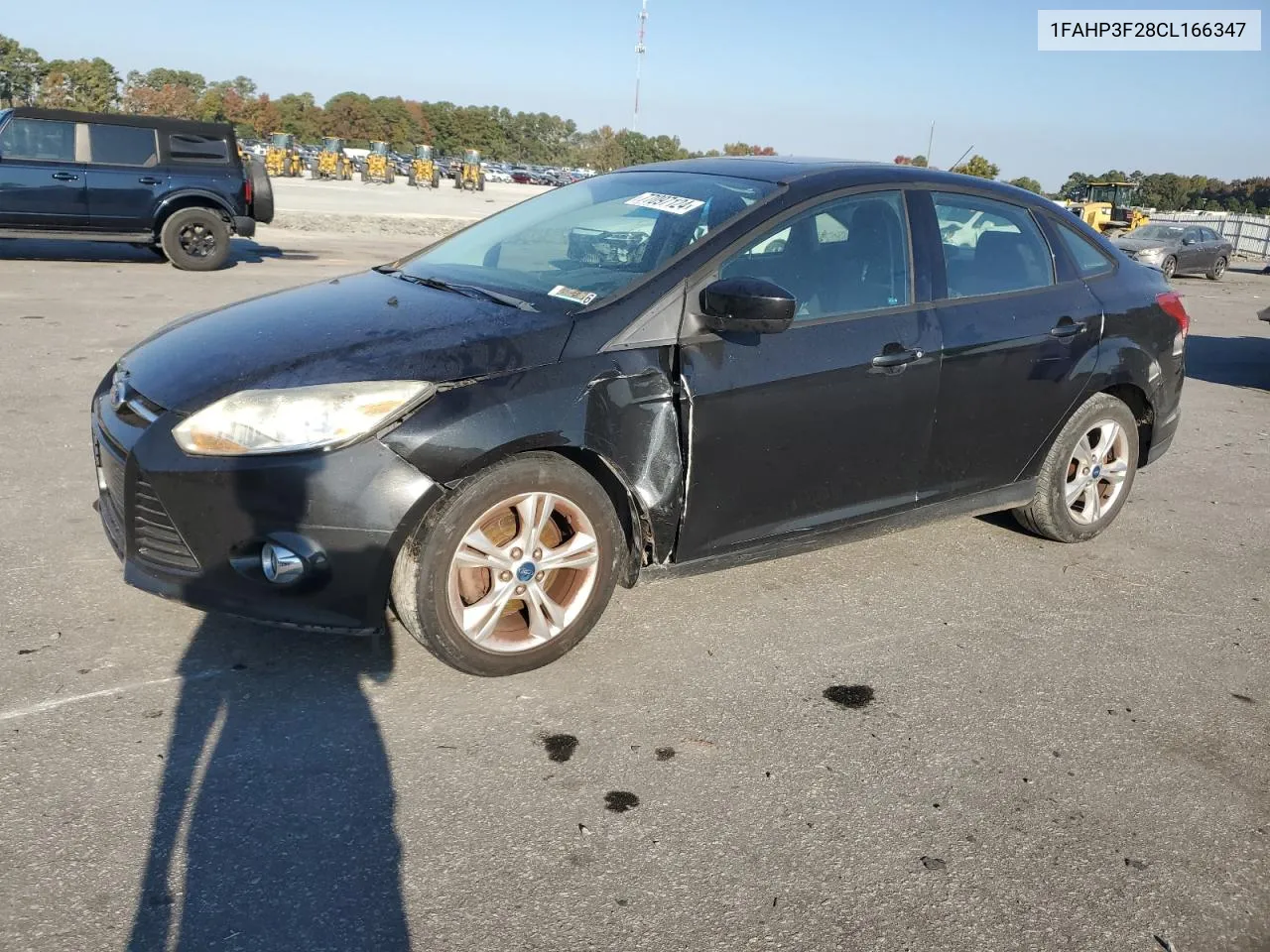 2012 Ford Focus Se VIN: 1FAHP3F28CL166347 Lot: 77097124