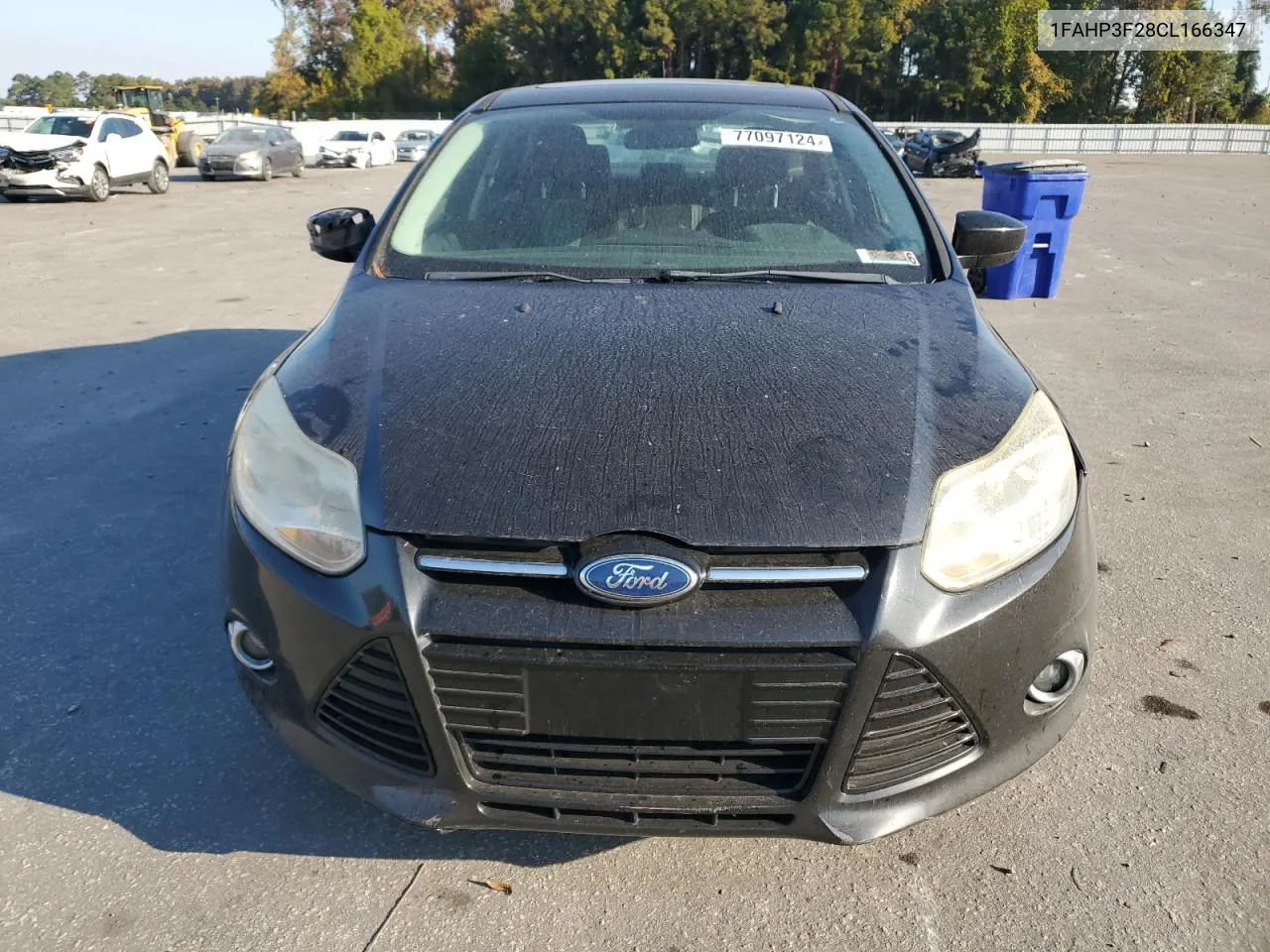 2012 Ford Focus Se VIN: 1FAHP3F28CL166347 Lot: 77097124