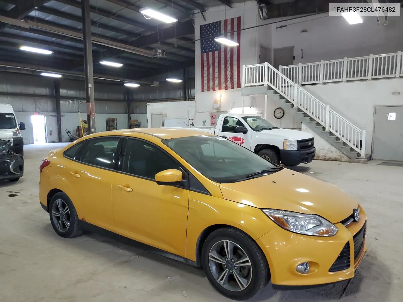 2012 Ford Focus Se VIN: 1FAHP3F28CL476482 Lot: 77105574