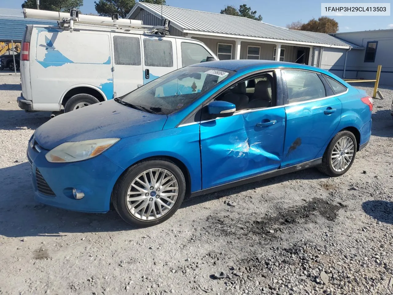 2012 Ford Focus Sel VIN: 1FAHP3H29CL413503 Lot: 77199064