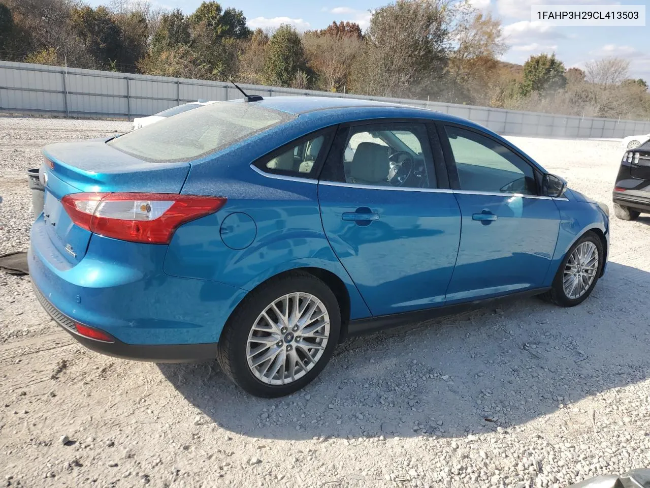 2012 Ford Focus Sel VIN: 1FAHP3H29CL413503 Lot: 77199064