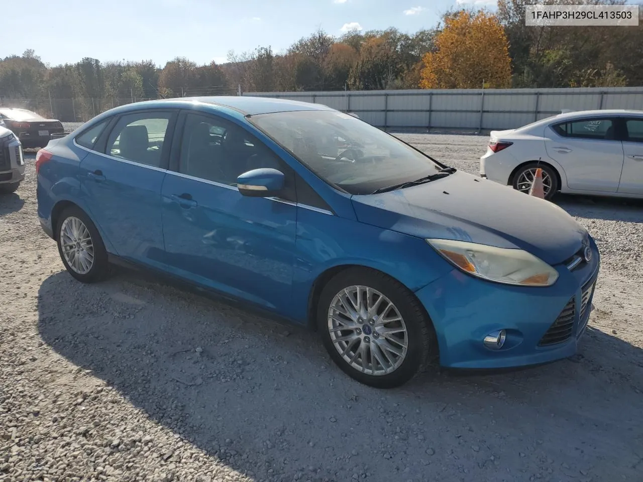 2012 Ford Focus Sel VIN: 1FAHP3H29CL413503 Lot: 77199064