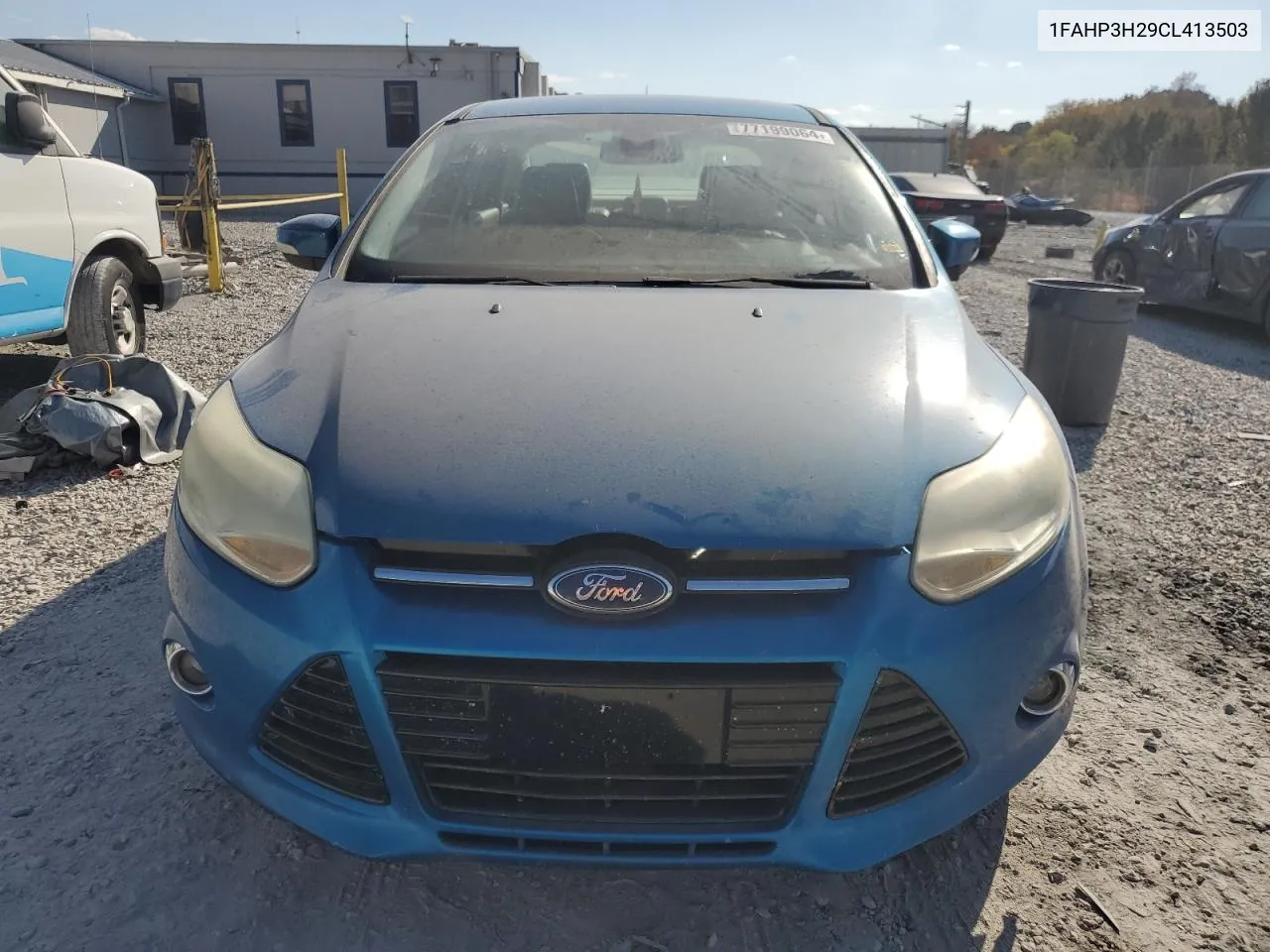 2012 Ford Focus Sel VIN: 1FAHP3H29CL413503 Lot: 77199064