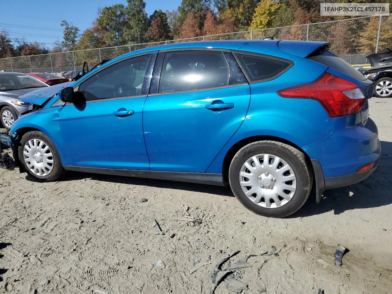 2012 Ford Focus Se VIN: 1FAHP3K21CL457178 Lot: 77346884