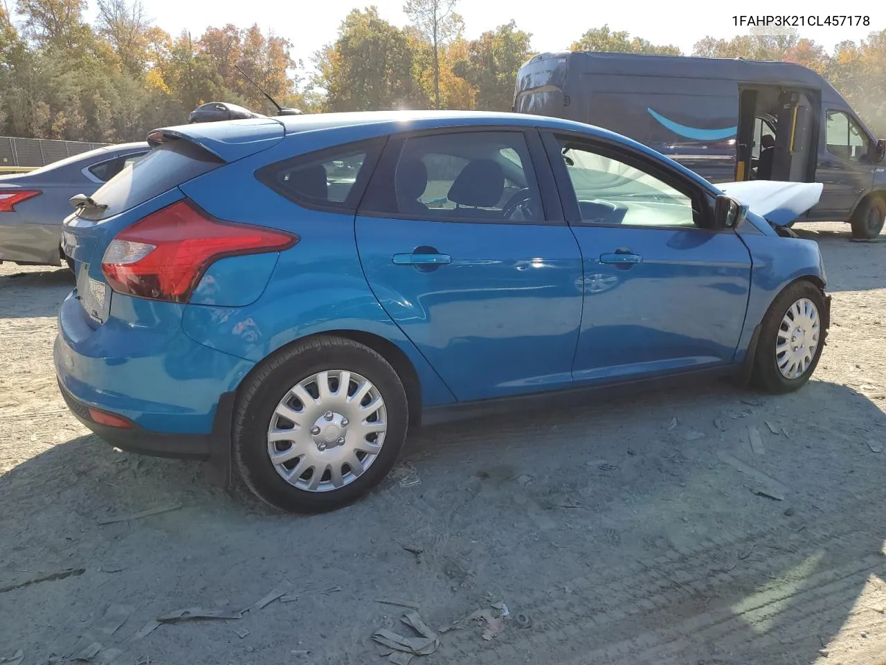 2012 Ford Focus Se VIN: 1FAHP3K21CL457178 Lot: 77346884