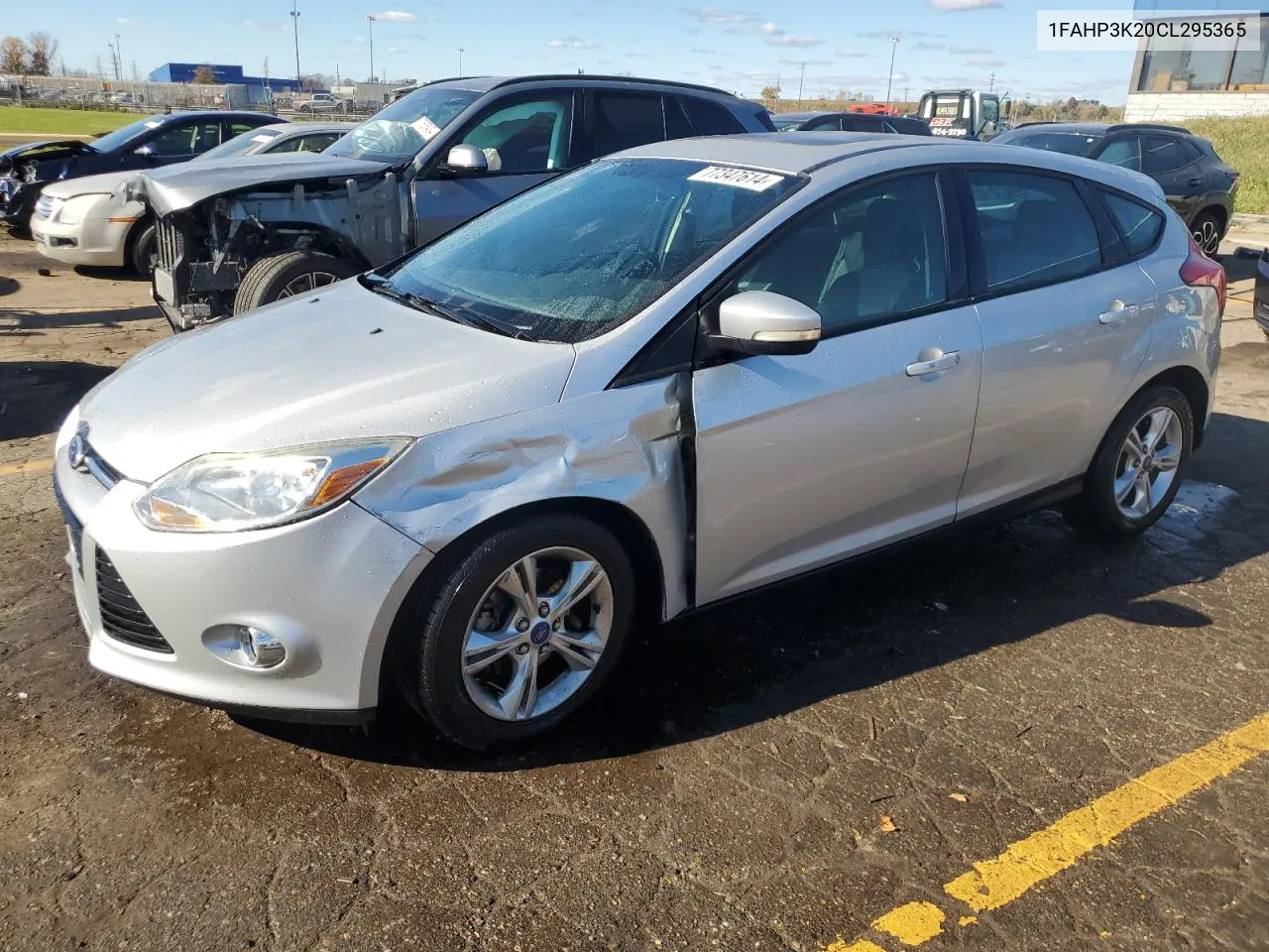 2012 Ford Focus Se VIN: 1FAHP3K20CL295365 Lot: 77347614