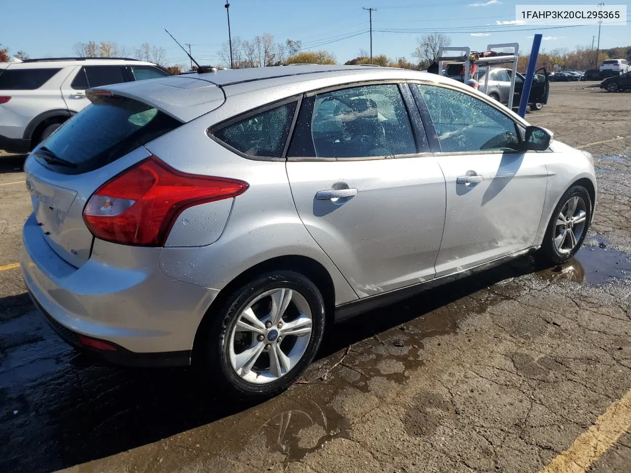 2012 Ford Focus Se VIN: 1FAHP3K20CL295365 Lot: 77347614