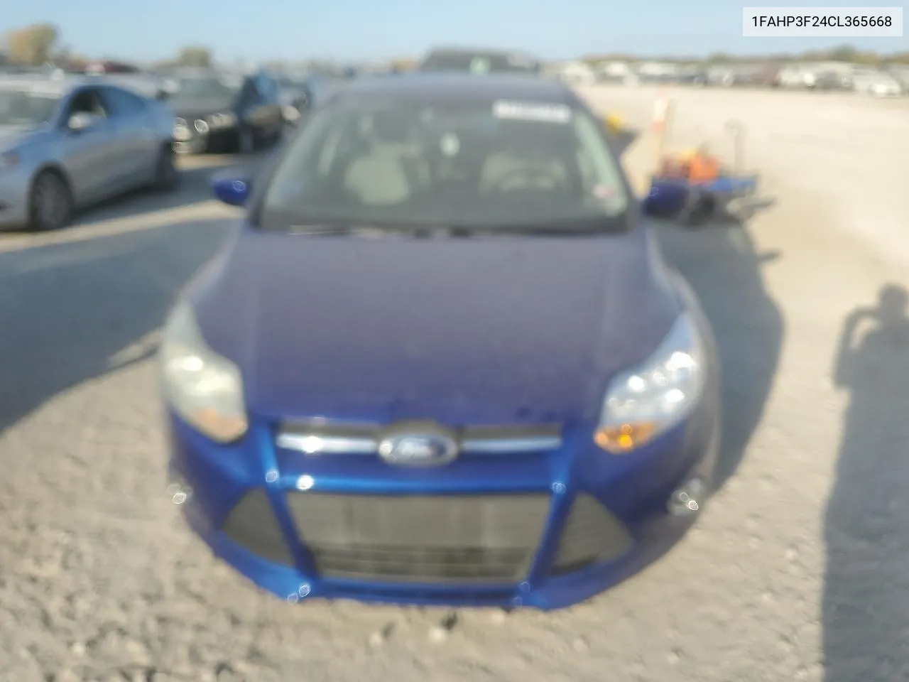 2012 Ford Focus Se VIN: 1FAHP3F24CL365668 Lot: 77389714