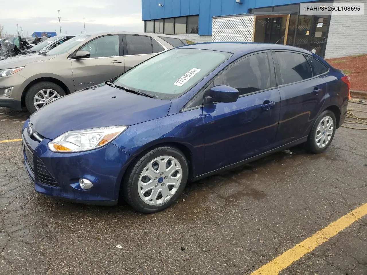 2012 Ford Focus Se VIN: 1FAHP3F25CL108695 Lot: 77419244