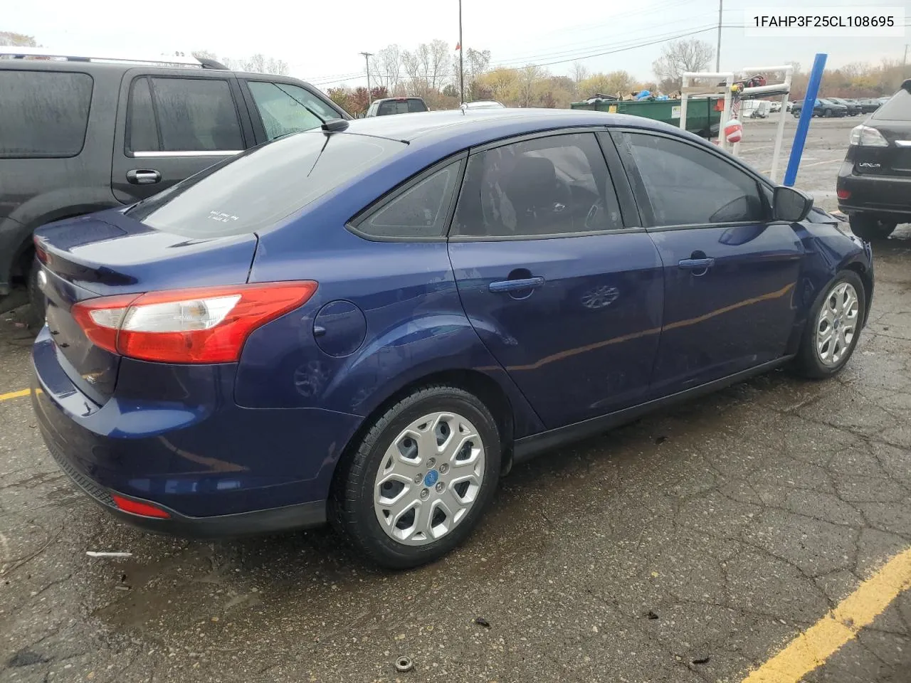 2012 Ford Focus Se VIN: 1FAHP3F25CL108695 Lot: 77419244