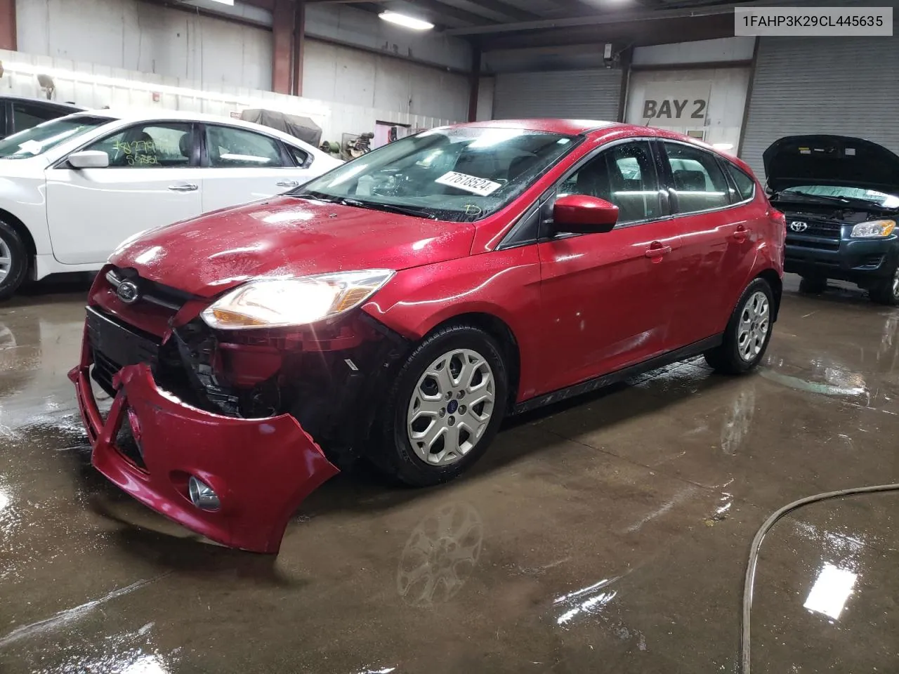 2012 Ford Focus Se VIN: 1FAHP3K29CL445635 Lot: 77618524