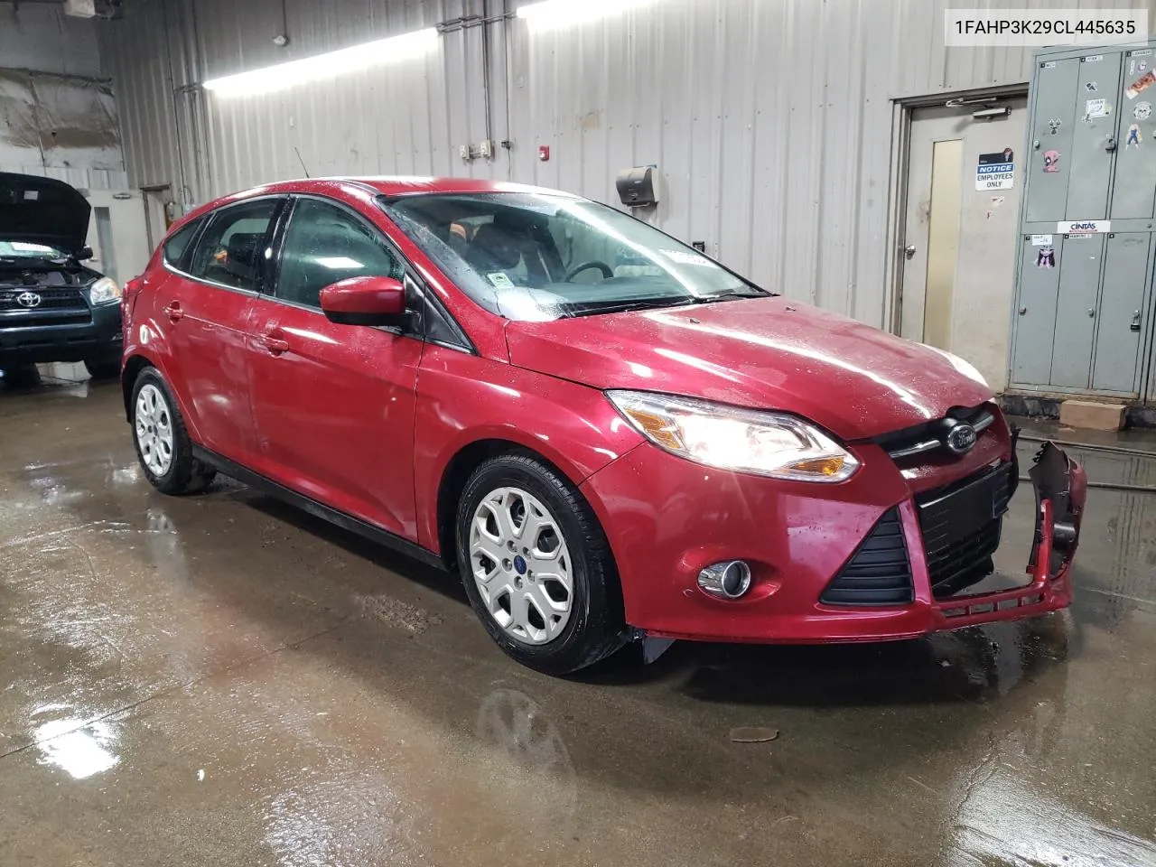 2012 Ford Focus Se VIN: 1FAHP3K29CL445635 Lot: 77618524