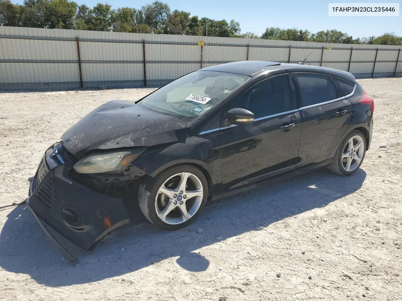 2012 Ford Focus Titanium VIN: 1FAHP3N23CL235446 Lot: 77656254