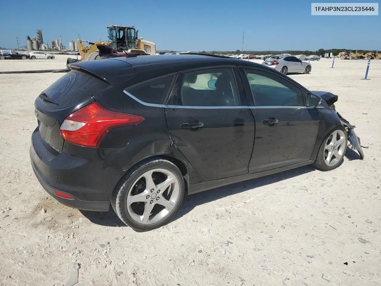 2012 Ford Focus Titanium VIN: 1FAHP3N23CL235446 Lot: 77656254