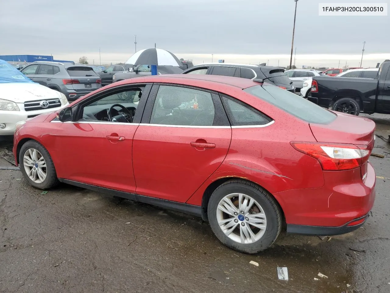 2012 Ford Focus Sel VIN: 1FAHP3H20CL300510 Lot: 77675404