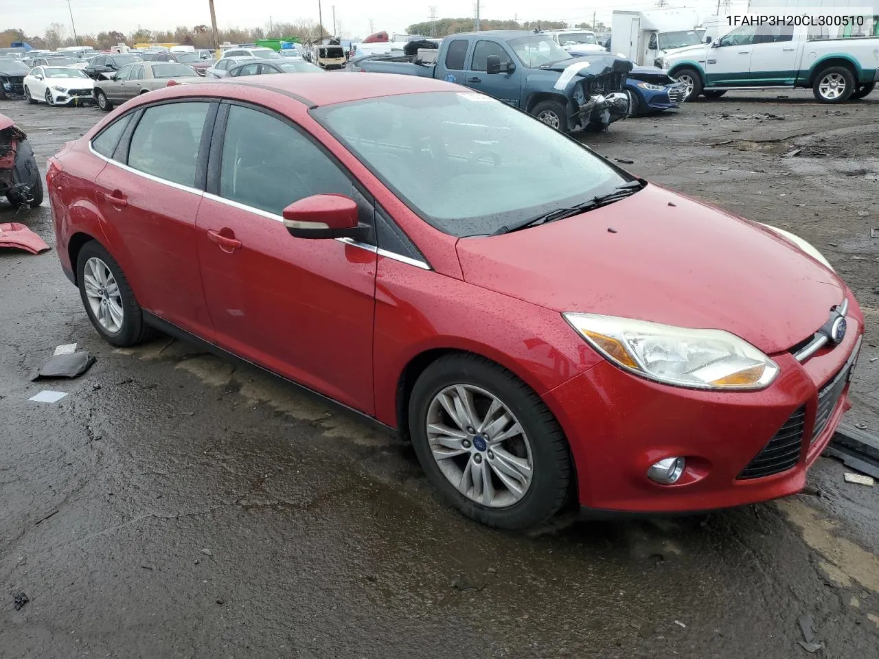 2012 Ford Focus Sel VIN: 1FAHP3H20CL300510 Lot: 77675404