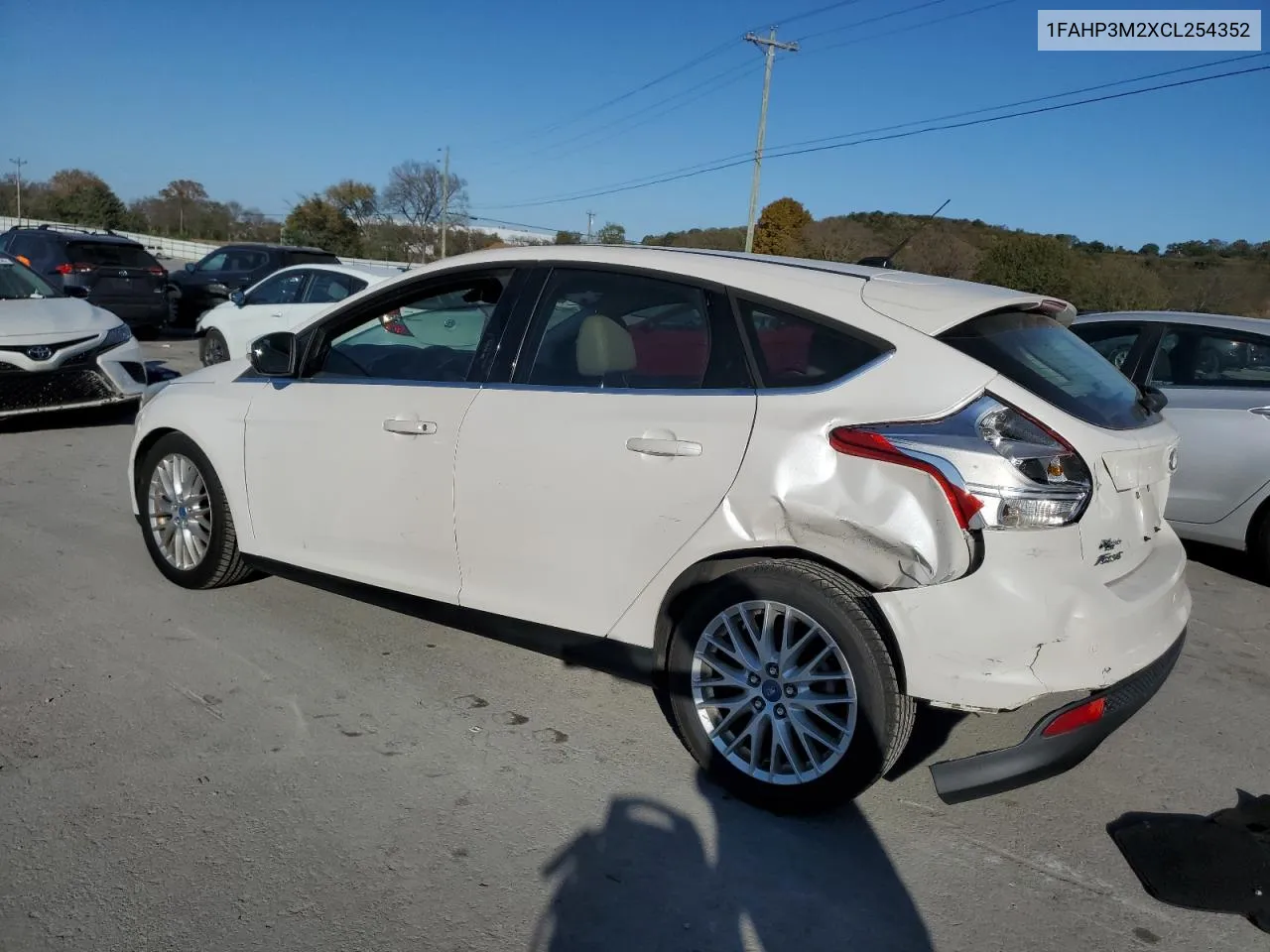 2012 Ford Focus Sel VIN: 1FAHP3M2XCL254352 Lot: 77761514