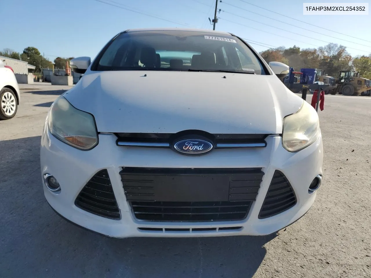 2012 Ford Focus Sel VIN: 1FAHP3M2XCL254352 Lot: 77761514