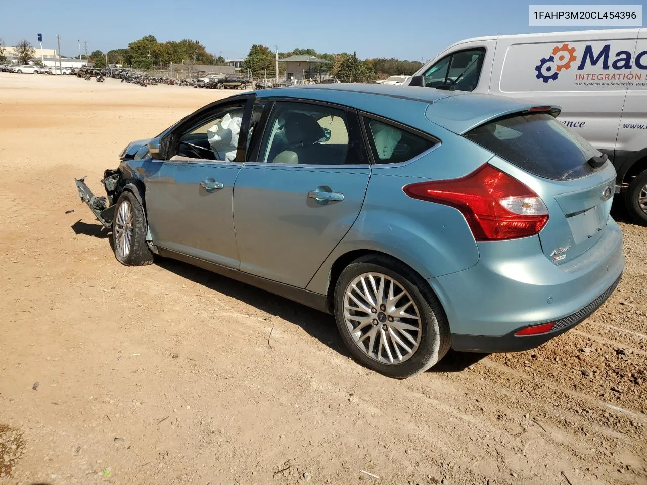 2012 Ford Focus Sel VIN: 1FAHP3M20CL454396 Lot: 77834974